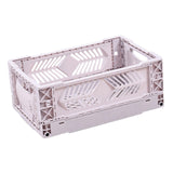 Maxbell Collapsible Storage Crate Storage Bin Organizer for Home Kitchen Classroom