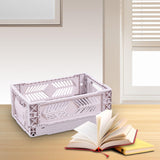 Maxbell Collapsible Storage Crate Storage Bin Organizer for Home Kitchen Classroom