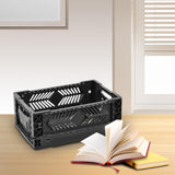 Maxbell Collapsible Storage Crate Storage Bin Organizer for Home Kitchen Classroom