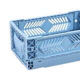 Maxbell Collapsible Storage Crate Storage Bin Organizer for Home Kitchen Classroom