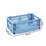 Maxbell Collapsible Storage Crate Storage Bin Organizer for Home Kitchen Classroom