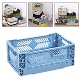 Maxbell Collapsible Storage Crate Storage Bin Organizer for Home Kitchen Classroom