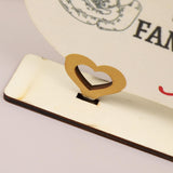 Maxbell Mother's Day Gift Ornament Wooden Figurine for Desktop Bedroom Bookshelf