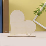 Maxbell Mother's Day Gift Ornament Wooden Figurine for Desktop Bedroom Bookshelf