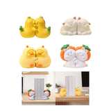 Maxbell Cute Decorative Bookend Creative Book End for Living Room Office Decoration