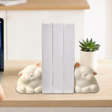 Maxbell Cute Decorative Bookend Creative Book End for Living Room Office Decoration