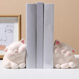 Maxbell Cute Decorative Bookend Creative Book End for Living Room Office Decoration