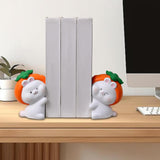 Maxbell Cute Decorative Bookend Creative Book End for Living Room Office Decoration