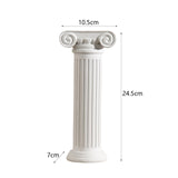Maxbell Greek Column Flower Vase Statue Dining Room Wedding Roman Pillar Plant Stand