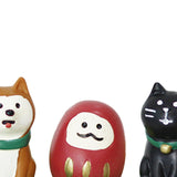 Maxbell 3x Resin Figurine Artwork Gift Cabinet Housewarming Decoration Animal Statue