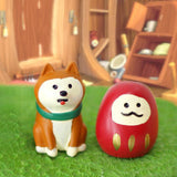 Maxbell 3x Resin Figurine Artwork Gift Cabinet Housewarming Decoration Animal Statue