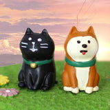 Maxbell 3x Resin Figurine Artwork Gift Cabinet Housewarming Decoration Animal Statue