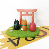 Maxbell 3x Resin Figurine Artwork Gift Cabinet Housewarming Decoration Animal Statue