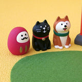 Maxbell 3x Resin Figurine Artwork Gift Cabinet Housewarming Decoration Animal Statue