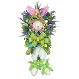 Maxbell Easter Rabbit Egg Wreath for Front Door for Party Bedroom Living Room