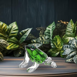 Maxbell Animal Statue Art Decorative Bookshelf Fireplace Indoor Desk Home Decoration Frog