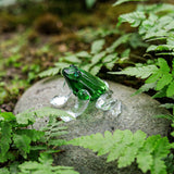 Maxbell Animal Statue Art Decorative Bookshelf Fireplace Indoor Desk Home Decoration Frog