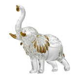 Maxbell Animal Statue Art Decorative Bookshelf Fireplace Indoor Desk Home Decoration Elephant