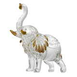 Maxbell Animal Statue Art Decorative Bookshelf Fireplace Indoor Desk Home Decoration Elephant