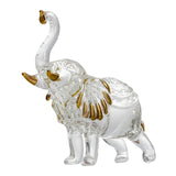 Maxbell Animal Statue Art Decorative Bookshelf Fireplace Indoor Desk Home Decoration Elephant