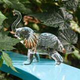 Maxbell Animal Statue Art Decorative Bookshelf Fireplace Indoor Desk Home Decoration Elephant