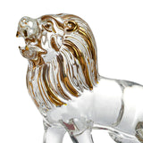 Maxbell Animal Statue Art Decorative Bookshelf Fireplace Indoor Desk Home Decoration Lion