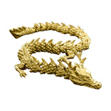 Maxbell Dragon Statue Small Brass Figurine for Living Room Office Table Centerpieces