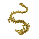 Maxbell Dragon Statue Small Brass Figurine for Living Room Office Table Centerpieces