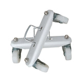 Maxbell 2Pcs Electric Heater Caster Frame Base Sturdy Electric Heater Support Caster