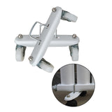 Maxbell 2Pcs Electric Heater Caster Frame Base Sturdy Electric Heater Support Caster