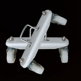 Maxbell 2Pcs Electric Heater Caster Frame Base Sturdy Electric Heater Support Caster