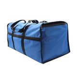 Maxbell Firewood Holder for Camping BBQ Barbecue with Handles Fireplace Wood Carrier blue