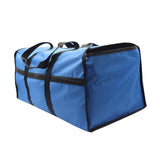 Maxbell Firewood Holder for Camping BBQ Barbecue with Handles Fireplace Wood Carrier blue