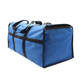 Maxbell Firewood Holder for Camping BBQ Barbecue with Handles Fireplace Wood Carrier blue