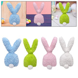 Easter Bunny Plush Toy Pillow Office Children Bed Home Rabbit Stuffed Animal Blue