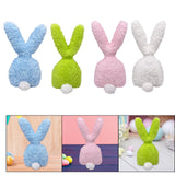 Easter Bunny Plush Toy Pillow Office Children Bed Home Rabbit Stuffed Animal Blue