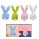 Easter Bunny Plush Toy Pillow Office Children Bed Home Rabbit Stuffed Animal Blue