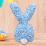 Easter Bunny Plush Toy Pillow Office Children Bed Home Rabbit Stuffed Animal Blue