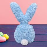 Easter Bunny Plush Toy Pillow Office Children Bed Home Rabbit Stuffed Animal Blue