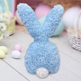 Easter Bunny Plush Toy Pillow Office Children Bed Home Rabbit Stuffed Animal Blue