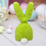 Easter Bunny Plush Toy Pillow Office Children Bed Home Rabbit Stuffed Animal Green