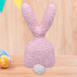 Easter Bunny Plush Toy Pillow Office Children Bed Home Rabbit Stuffed Animal Pink