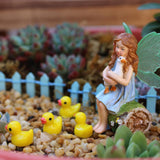 Maxbell Fairy Statue Gift Miniature Figurine for Courtyard Terrarium Micro Landscape