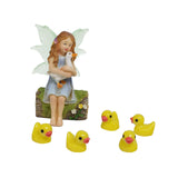 Maxbell Fairy Statue Gift Miniature Figurine for Courtyard Terrarium Micro Landscape