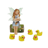 Maxbell Fairy Statue Gift Miniature Figurine for Courtyard Terrarium Micro Landscape