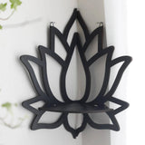 Maxbell Corner Shelf Display Lotus Flower Corner Shelf for Bedroom Gift Women Office
