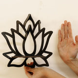 Maxbell Corner Shelf Display Lotus Flower Corner Shelf for Bedroom Gift Women Office