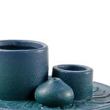 Maxbell 4 in 1 Incense Burner Candles Holder Desk Meditation Sage Palo Santo Holder