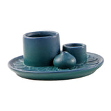 Maxbell 4 in 1 Incense Burner Candles Holder Desk Meditation Sage Palo Santo Holder