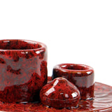 Maxbell 4 in 1 Incense Burner Candles Holder Desk Meditation Sage Palo Santo Holder